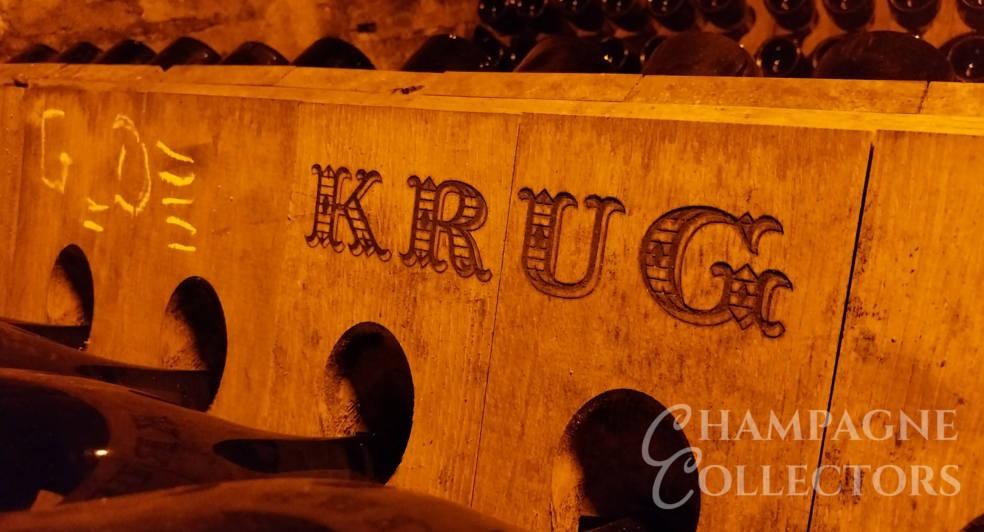 Krug Champagne Labels and Vintages.